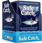 Safe Catch Elite Tuna Wild-caught Lowest Mercury Fish Pouch Gluten-free Pack 12 