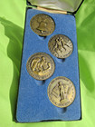 1976 Ih International Harvester Safety Spirit Of  76 Bicentennial Medallion Set