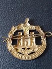 Dorsetshire Regiment Bi-metal Cap Badge With Cotter Pin