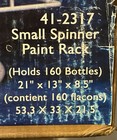 New Provo Craft Metal Spinner Paint Storage Rack Holds 160  2 Ounce  Bottles