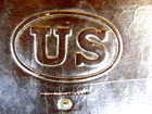 Minty Original Us Civil War Model 1864 Cartridge Box W tins