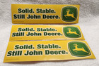 John Deere Vintage Bumper Stickers Lot Of 3 Nos Tractors Farm Equipment