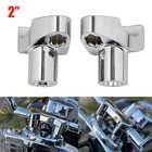 2  Handlebar Risers For Harley Sportster 883 Low Xl883l Custom Xl1200c 1  Bar Us