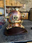 Full Size Copper Brass Diving Helmet Us Navy Divers Mark V Deep Sea Scuba Helmet