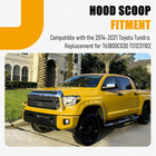Front Upper Hood Bulge Molding Compatible With 2014-2021 Tundra