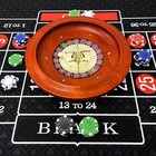11 Inch Solid Roulette Wheel Set For Adults  With 47 2 X 22 8 Inch Double