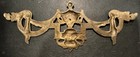 Antique Brass Pediment  Ornament  Ormolu
