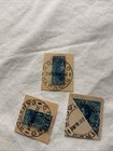 Venezuela- -1899- -scott   144-simon Bolivar 25c  Lot Of 3-stamps-bisect
