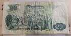 Portugal 20 Vinte Escudos Ouru Letters Adb 83578 Aunc Rare