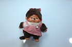 Vintage Monchhichi Plush Monkey With Milk Jumper Plush With Vinyl Extremities
