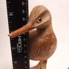 Vintage Lesser Yellowlegs Bird Wood Carving By Luce 9 5 Inches Tall 1984 Flaws