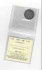 1864  Iccs Graded  New Brunswick Twenty Cent    f-15   