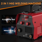 Arccaptain 3 In 1 Mig Welder 130a Flux Core Mig tig mma Welding Machine Gasless