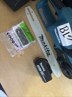 Makita Xcu11sm1 Chain Saw 14 In  Battery  Charger   Open Box 