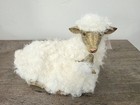 The Farmhouse Easter Sheep Fuzzy Figurine Easter Decor 2026