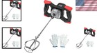 Mortar Mixer 2100w Professional Heavy Duty Portable Electric Concrete Grout Tool