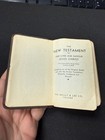 Wwii Era 1940s Pocket Heart Shield Bible May The Lord Be With You    Named Id