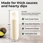 16oz  Fifo Inverted Plastic Squeeze Bottle With Refill And Dispensing Lids - Fir