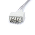 Ge Healthcare Vivid 7 Ecg Leadwires Cable 3 Leads Snap - Same Day Shipping