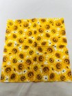 Two Single Cocktail Napkins Decoupage Floral Sunflower Sunflowers Honey Bee Bees