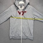 Virginia Tech Hokies Hoodie Mens Medium Gray Nike Sweatshirt University Ncaa