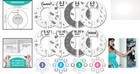 Elegant Boho Nursery Closet Dividers - 8 Durable Organizers For Baby Clothes