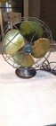 Antique Vintage Oscilating Emerson 11  Brass Blade Fan Type 6250 F-working 