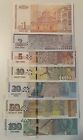 Bulgaria 1-100 Leva Banknote Set Of 1999-2020 Unc