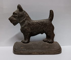 Antique Hubley Cast Iron Scottie Dog  217 Doorstop Circa 1920 s