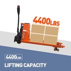 48 x27  Fork Full Electric Pallet Jack Truck 4400lbs  48v 20ah Lithium Battery
