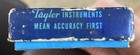 Vintage Taylor Roast Meat   Poultry Thermometer 1950s Original Box Directions