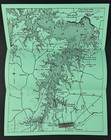 1970s Henderson Nc Kerr Lake Reservoir Recreation Area Map Vtg Travel Brochure