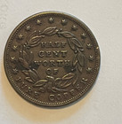 1837  Half Cent  Pure Copper    Nice  Vf    Near Xf