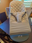 Babybjorn Baby Bjorn  Bouncer Sand Gray Quilted Bouncer Used