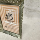 Decorel Picture Frame Gold Metal Ornate Filigree Hollywood Regency Mcm Vtg