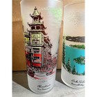 Vintage 1950s Mcm Highball Glasses - Set Of 3- California