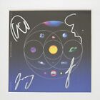 Coldplay Band Signed Framed Music Of The Spheres Art Card Gv936329 Chris Martin