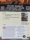 Stug  early  Assault Gun Platoon  x3  German Mid-war Flames Of War Battlefront