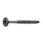 Structural Wood Screws Flat Head Black 2-7 8 Inch Deck Fence 50 Pack Torx Bit
