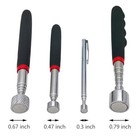 4pcs Magnet Pickup Tool Stick Telescoping Include 8 Lb Led Light Grabber Extend