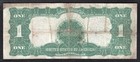 Fr  233 1899  1 One Dollar    black Eagle    Silver Certificate Note Very Fine  b 