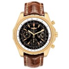Breitling Bentley Motors Yellow Gold Black Dial Mens Watch K25362