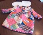 Large Vintage Primitive Doll Dress 20 l From Antique Quilt Grungy Display