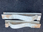 2 Vintage Wood Wall Brackets Or Shelf Corbel Architectural Salvage Architectural