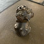 Vintage Brass Suanni Foo Dog Incense Burner
