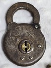 Vintage Padlock Lot Of 6 Various Keys Skeleton Mismatched Yale Brass Six Lever