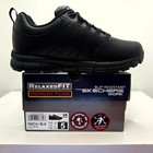Skechers Nampa Beja 108214-blk Womens 5 Work Shoes Black Slip Resistant Sneaker
