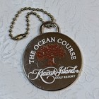 Kiawah Island Golf Resort The Ocean Course Metal Bag Tag Keychain South Carolina
