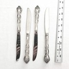 Vintage International Silverplate Interlude Dinner Knives Set Of 4