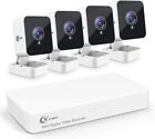 Xvim 8ch 1080p Outdoor Security Camera System H 265  Mini Digital Video Recorder